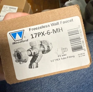 Woodford Freezeless Wall Faucet 17PX-6-MH - Picture 1 of 1