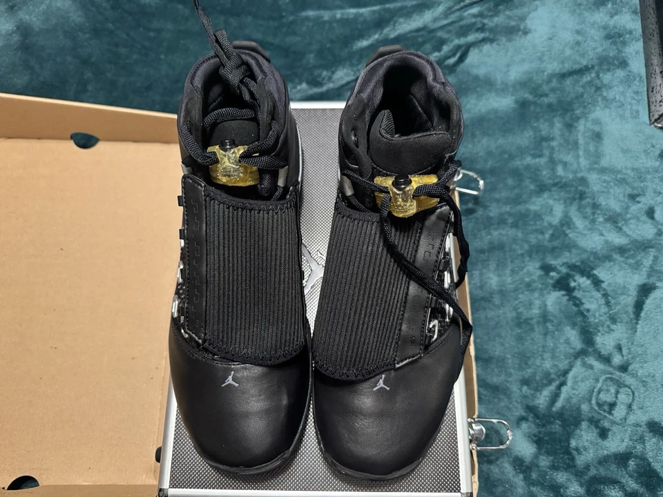 Talla 11 - Air Jordan 17 OG Negro Metálico Plateado NUEVO EN CAJA ORIGINAL Y MALETA!!!!! Foto 1 de 4