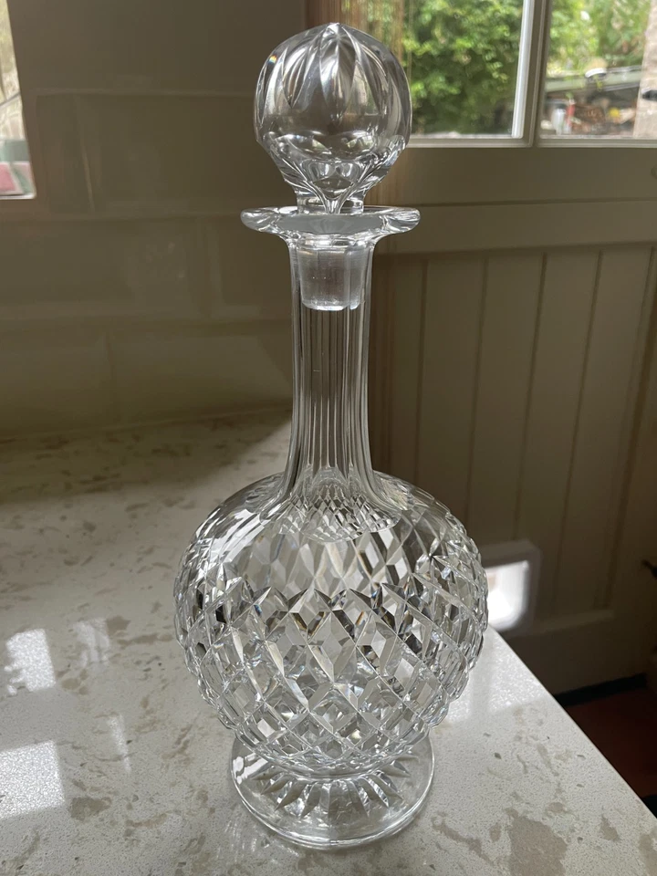 Vintage Thomas Webb Corbett Hand Cut Crystal Glass Decanter. - Image 1 of 4