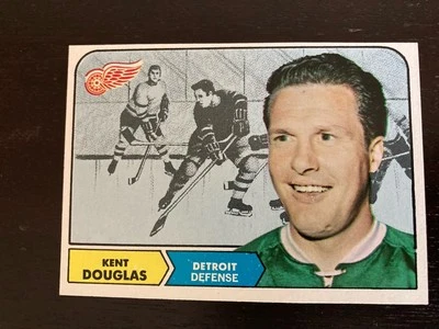 1968-69 Topps #26 Kent Douglas NRMT Detroit Redwings - Image 1 of 2