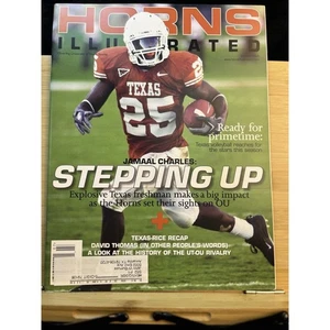 Horns Illustrated October 2005 Jamaal Charles Texas Volleyball Longhorns - Picture 1 of 5
