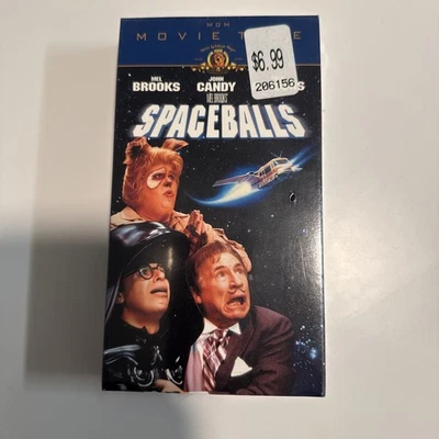 Spaceballs The VHS Tape New Sealed  w/ Watermark 2000 Release Foto 1 de 4