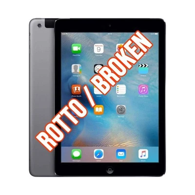 Apple IPAD Air 1 A1475 32gb Wifi + Celular Space Gray Placa Base Repuesto Roto _ - Imagen 1 de 4
