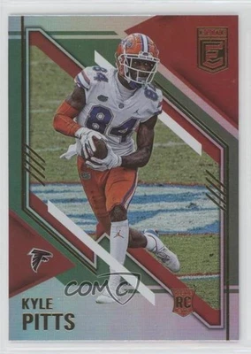 2021 Panini Donruss Elite Rookies Green Kyle Pitts #117 Rookie RC - Image 1 of 2