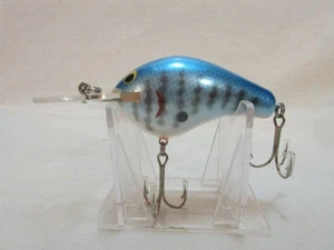 Vintage Bagley Diving B2 Blue Craw - Rare Color - Picture 1 of 4