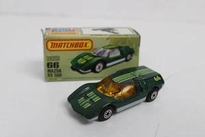 Matchbox #66 Superfast Mazda RX 500 Green w/Original Box Vintage NEW IN BOX - Picture 1 of 11