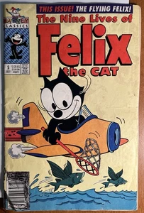 The Nine Lives Of Felix The Cat #5 (Harvey Comics, 1992)- Newsstand- G/VG - Picture 1 of 10