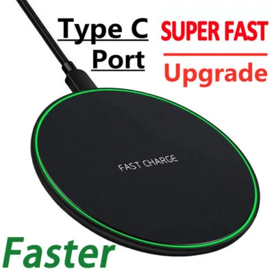 30W Wireless Charger Fast Charging Pad for iPhone 14 13 12 11 Pro Max Android - Image 1 of 4