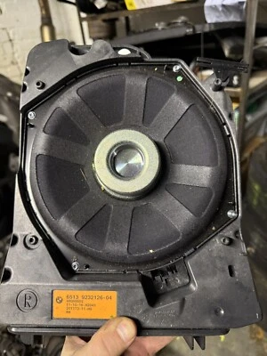 BMW F20 F22 F30 F32 F33 F34 F36 F8X HARMAN KARDON SUBWOOFERS CENTRAL BASS X2 - Image 1 of 2