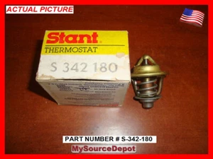 1978, 1979, 1980, 1981, 1982, 1983, Dodge, Omni Horizon, Termostato, S342180, 180 - Imagen 1 de 3