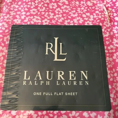 RALPH LAUREN Нелли цветочный арбуз полный плоский лист новый в упаковке - Изображение 1 из 4