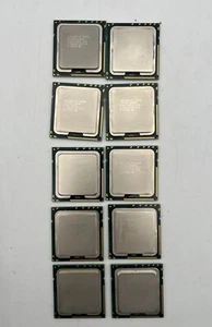 Intel Xeon E5620 SLBV4 2.40GHZ/12M/5.86 CPU PROCESSOR *LOT OF 10* - Picture 1 of 3