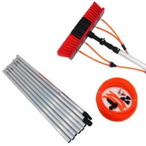 26 Feet Solar panel Cleaning Brush Window Washing Tool Cleaning Products - Picture 1 of 12