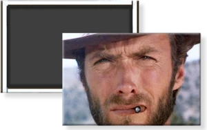 Clint Eastwood The Good Bad Ugly Western Fridge Refrigerator Magnet 2 x 3 - Picture 1 of 4
