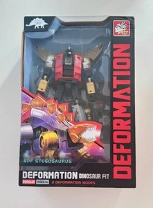 BNIB Deformation Dinosaur Fit BPF 03 Stegosaurus - Transforms from Robot to Dino - Picture 1 of 4