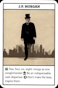 J.P. MORGAN Rare Successful Genius United Kingdom Card - Picture 1 of 1