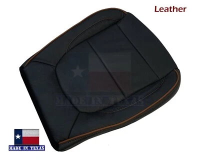 Cubierta de asiento de repuesto para auto GMC Acadia 2017-2023 en parte inferior negra del conductor Foto 1 de 4