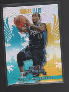 MONTA ELLIS 2013-14 PANINI CRUSADE TEAL CARD #100  /249