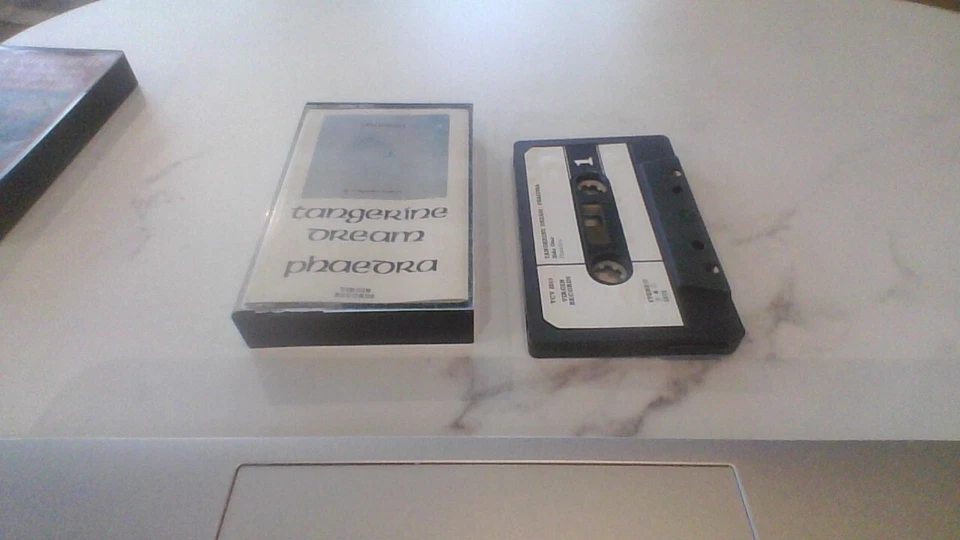 TANGERINE DREAM PHAEDRA 1st VIRGIN UK LP CASSETTE TAPE 1973 PROGRESSIVE ROCK NM - Image 1 of 1