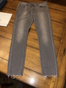 Articles of Society Mya Eagle Skinny  Jeans Grey Color sz 30 Straight 1147 - Picture 1 of 15