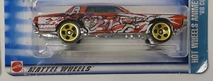 New In Box!  HOT WHEELS Anime Series Lot Of 2 Cars 1968 Cougar & Aurora #3 #4  - Picture 1 of 9