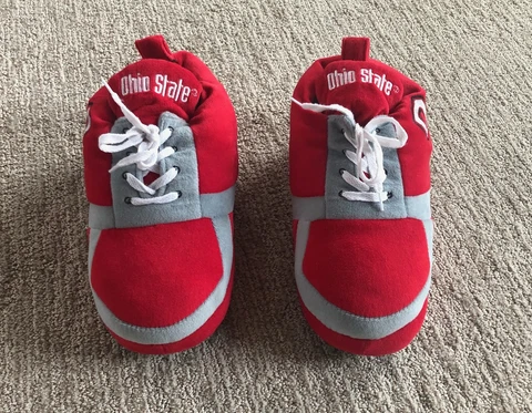 Forever Collectibles Ohio State Slippers Size Medium Cover