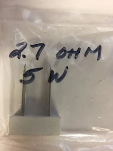 2.7 OHM 5 WATT SANDSTONE RESISTOR NEW - Picture 1 of 1