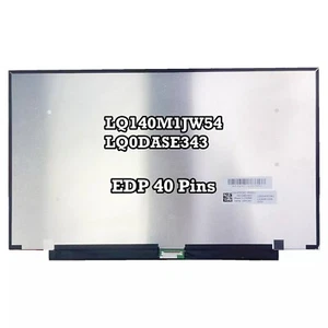 LQ140M1JW54 LQ0DASE343 14.0 40 pin EDP schermo computer portatile pannello display nuovo sostituire - Foto 1 di 2