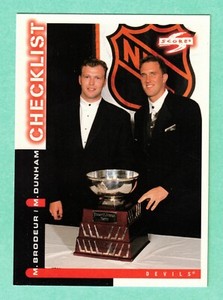 (1) MARTIN BRODEUR 1997-98 SCORE # 269  DEVILS GOALIE NM-MT CARD (I5840)