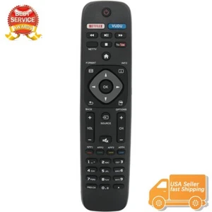 Nuevo Control Remoto Reemplazado URMT39JHG003 para Smart Philips TV con Netflix Vudu tecla - Imagen 1 de 5