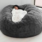 Oversized Bean Bag Chair Cover for Adults,Living Room Furniture Soft Washable 
