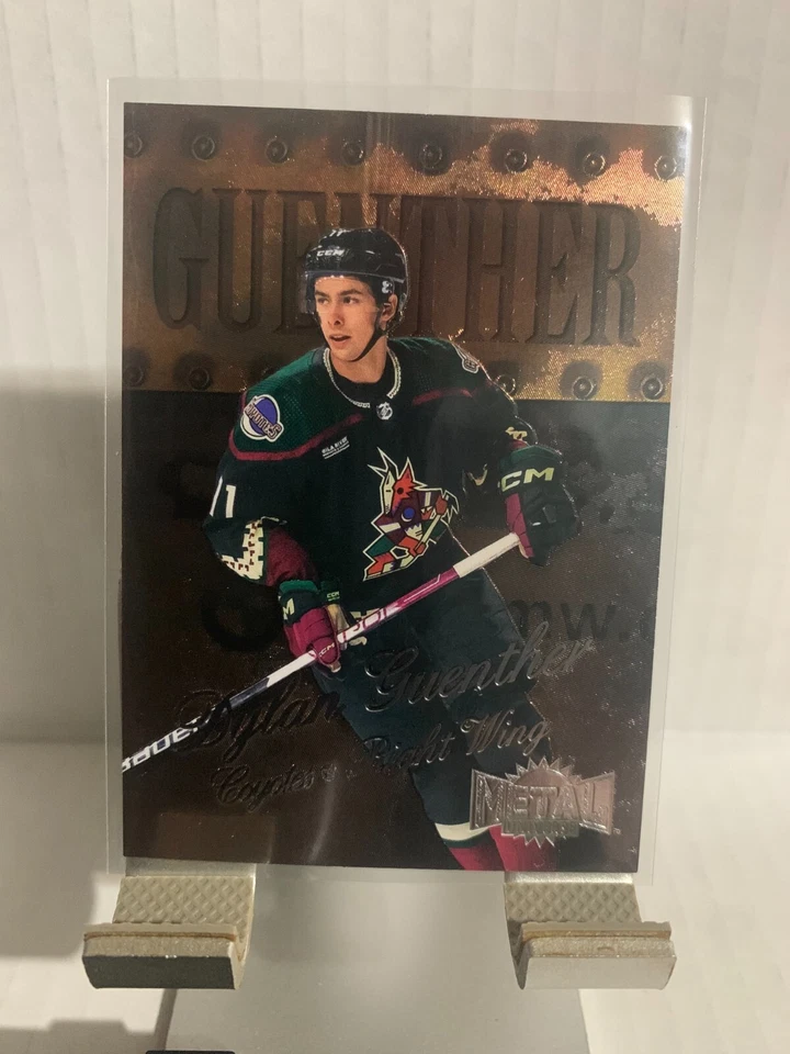 2022-23 SkyBox Metal Universe Retro Dylan Guenther #R-49 Arizona Coyotes - Image 1 of 2