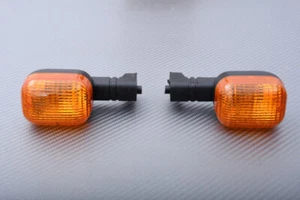 Pair of Orange Front Turn Signals DUCATI SUPER SPORT SS 750 900 1998-2002 - Picture 1 of 5