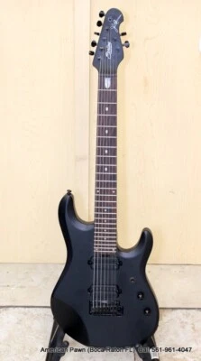 Sterling by Music Man John Petrucci JP70 7-String Electric Guitar Stealth Black - Image 1 of 4