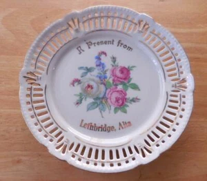 Plato de recuerdo Schwarzenhammer 6": un regalo de Lethbridge, Alberta Canadá - Imagen 1 de 5