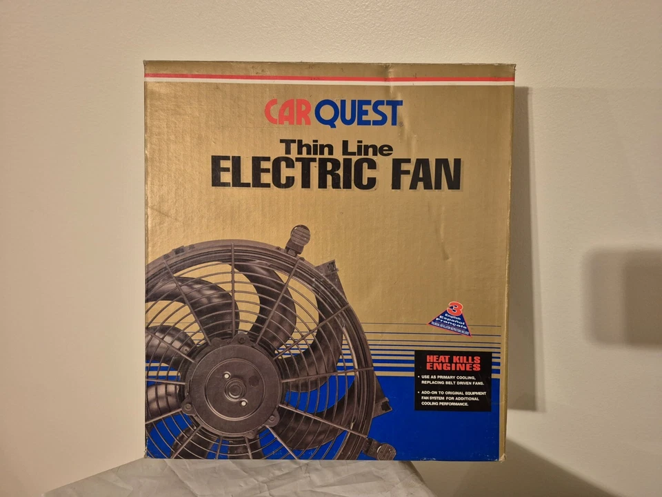 Hayden 3670 Thin Line Electric 10" Reversible Fan Kit Carquest 77500 — 第 1/4 张图片