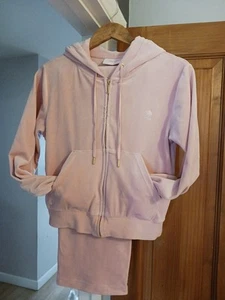 Baby Pink M&L Juicy Couture Sport Tracksuit. Zip Hoddie. - Picture 1 of 3