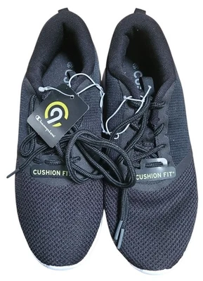 Zapatillas deportivas Champion para mujer talla 7 negras con plantillas blancas y acolchadas Foto 1 de 4