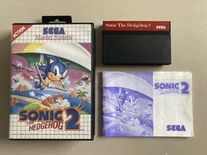 Sonic The Hedgehog 2, Sega Master System, Complete, *VGC* - Picture 1 of 9