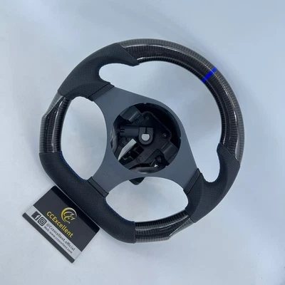 For mitsubishi Evo7 Evo8 Evo9 2002-2007 real carbon fiber steering wheel - Image 1 of 4
