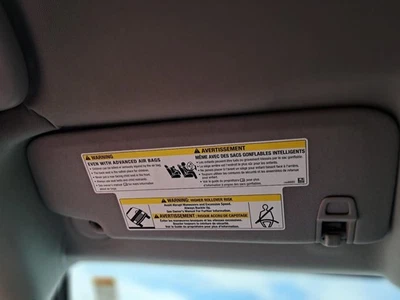 Chevrolet Equinox 2021 conductor parasol izquierdo negro usado 76 k millas OEM Foto 1 de 4