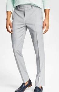 Bar III Anzughose Skinny Fit für Herren 34/34 hellgrau brandneu faltenfest - Bild 1 von 6