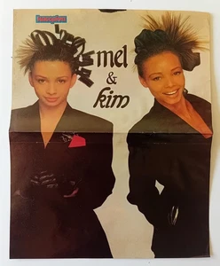 Mel & Kim / Eros Ramazzotti 1988 Greek Magazine Poster - Bild 1 von 2