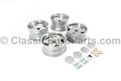 Original Borbet Type A wheel set 16x7.5 and 16x9 for BMW E30 316 318 320 323 325 - Image 1 of 4