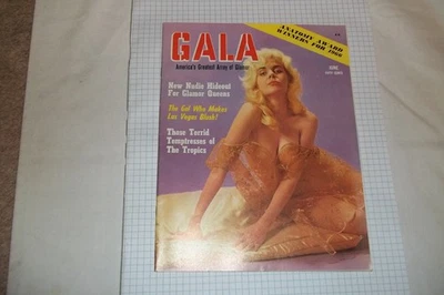 Gala Magazine   6/66  men's spicy pinups XF Condition Foto 1 de 3