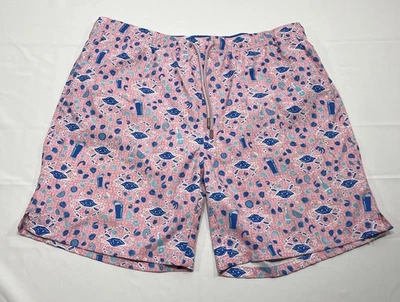 Peter Millar Sea Side Crab Shrimp Beer Clam Swim Trunks - XL (38x7.5”) - Image 1 of 4