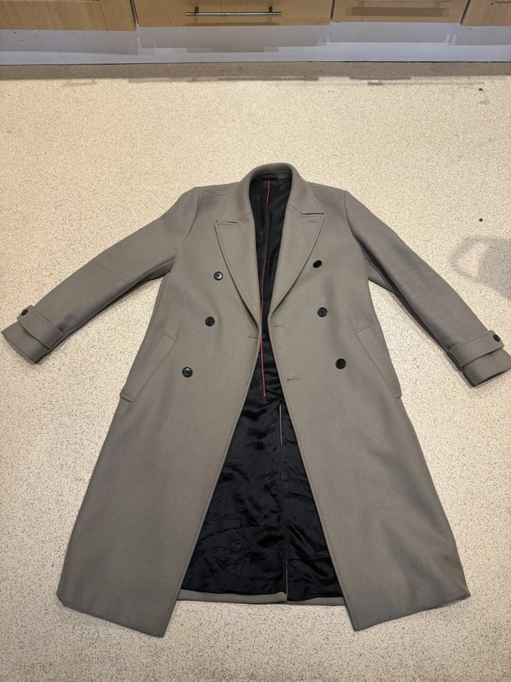Hugo Boss Wool Overcoat - Image 1 of 4