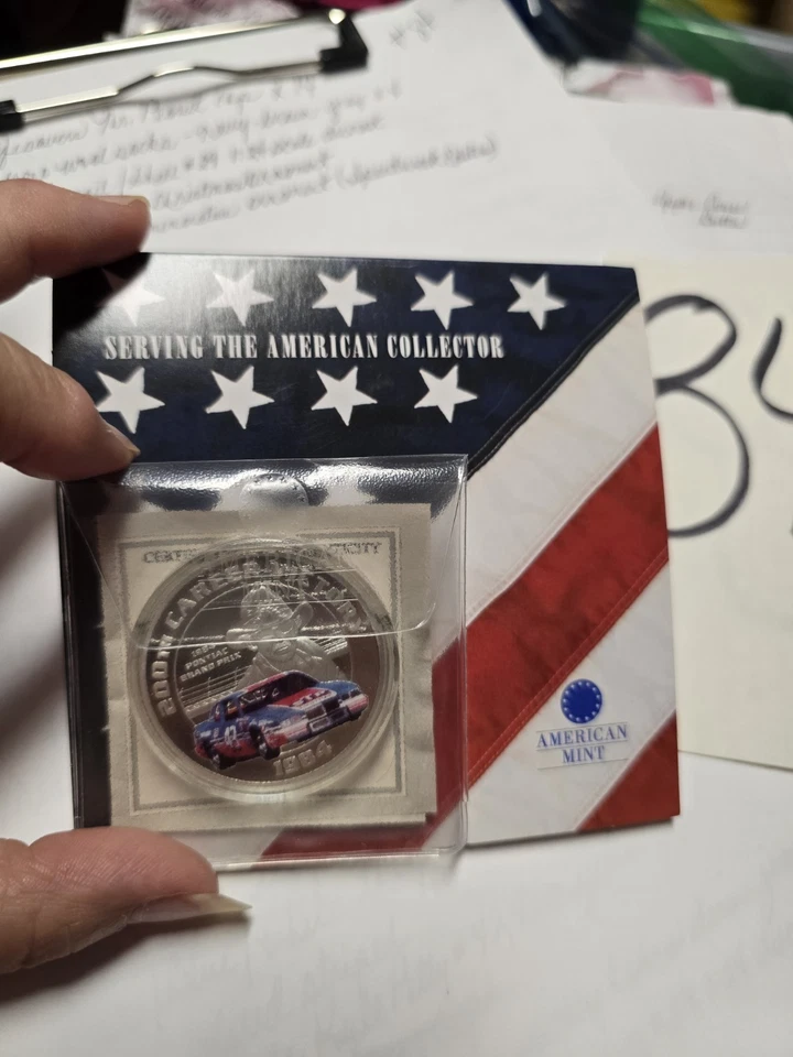 Moneda conmemorativa Richard Petty 1984 200th Career Win nueva Foto 1 de 1