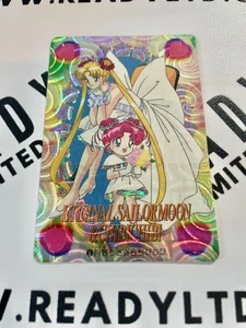 Vintage Sailor Moon Prism Collectable Card #5 Eternal Sailor Moon Chibi Chibi - Picture 1 of 2