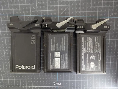 Set of 3 Polaroid Film Holders Model 545 and 545i - Image 1 of 4